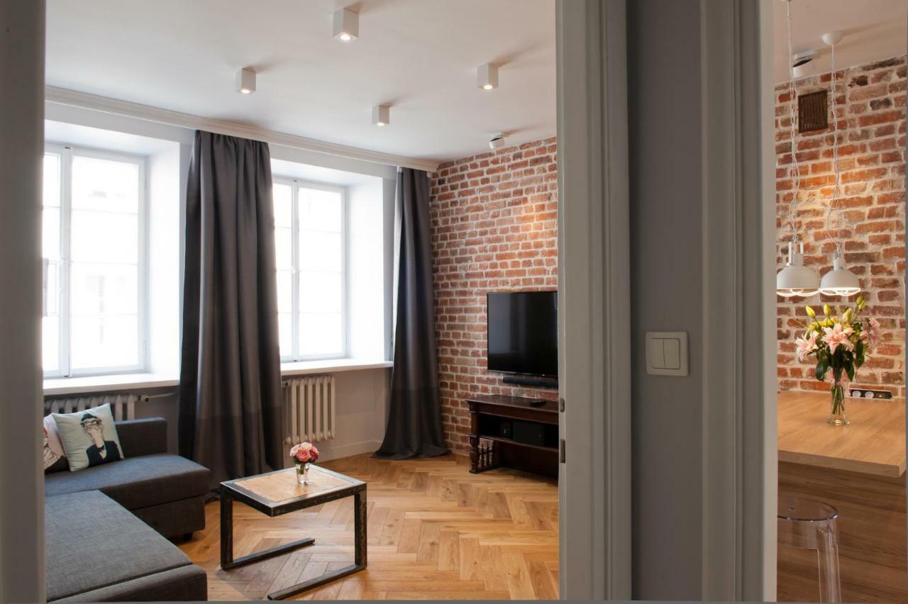 ורשה Red Brick Old Town Apartment מראה חיצוני תמונה